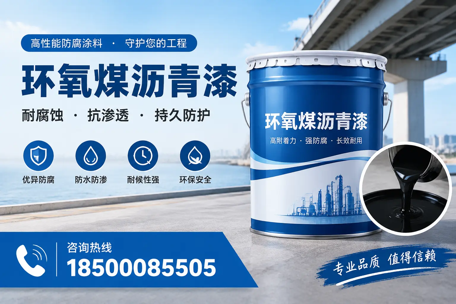 如何确保环氧煤沥青漆施工质量?宁德用户的质量控制